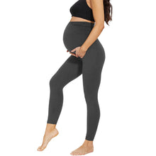 Load image into Gallery viewer, Pregnant Women&#39;s Cropped High Waist Fashion Casual Leggings