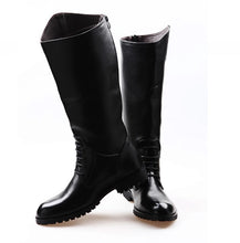 Cargar imagen en el visor de la galería, Horse Riding Boots For Women Men Waterproof Leather Long Boots Black Brown Knee High Boots