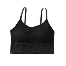 Cargar imagen en el visor de la galería, Seamless Bras Women Sports Bra Gym Running Push Up Bralette Padded Vest