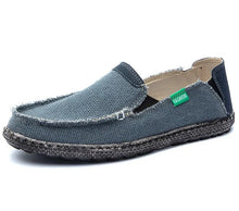 Laden Sie das Bild in den Galerie-Viewer, Light Canvas Shoes Men Breathable Men Shoes Loafers Soft Comfortable Outdoor