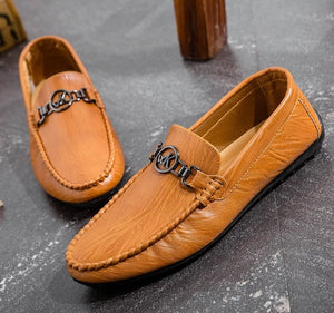 Leather Men's Casual Shoes & Men Footwear