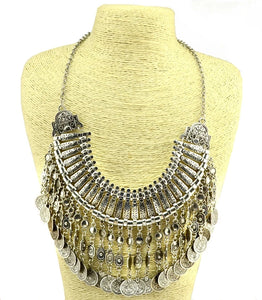 Bohemian Collars ChicJewelry Sets Gypsy  Necklace Earrings