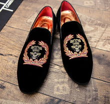 Charger l&#39;image dans la galerie, Embroidery Men Footwear Loafer