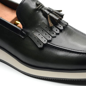 Slip-on leather Men's footwear