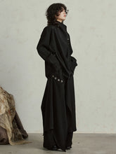 Load image into Gallery viewer, Wide Leg Pants Two Piece Suit New Turtleneck Long Sleeve