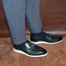 Charger l&#39;image dans la galerie, Slip-on leather Men&#39;s footwear