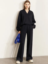 Charger l&#39;image dans la galerie, Minimalism Suits Elegant Commuter Fashion Loose Sweatshirts+Casual Straight Leg Pants