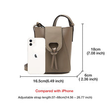 Load image into Gallery viewer, Light  Crossbody Bag High Quality Small  Split Leather bag