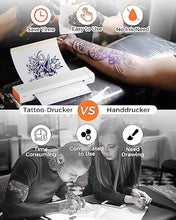 Cargar imagen en el visor de la galería, M08F Wireless Tattoo Transfer Stencil Printer  Compatible with Smartphone &amp; PC