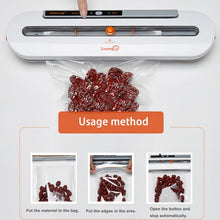 Load image into Gallery viewer, Best Food Vacuum Sealer 220V/110V Automatic Commercial Household Food Vacuum Sealer Packaging Machine Include 10Pcs Bags