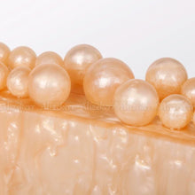 Cargar imagen en el visor de la galería, Acrylic Box Evening Clutch Bags  Luxury Marbling Bead Purses