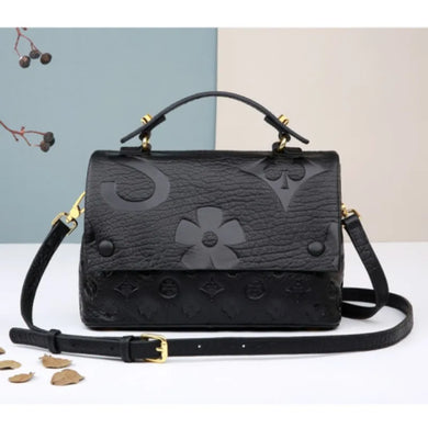 New Leather Women's Shoulder Strap Handbag Women's Fashion Black Shoulder Bag Luxury Woman Handbag Bags For Women Designer