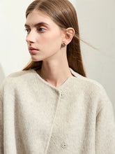 Cargar imagen en el visor de la galería, Woolen Coat Long Warm Stand Collar Double-sided