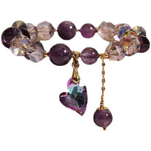 Cargar imagen en el visor de la galería, Natural Amethyst New Chinese Bracelet Love Gem