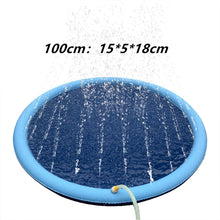 Cargar imagen en el visor de la galería, Non-Slip Splash Pad For Kids And Pet Dog Pool Summer Outdoor Water Toys Fun Backyard Fountain Play Mat