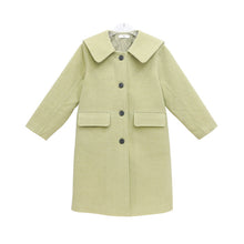 Laden Sie das Bild in den Galerie-Viewer, Baby-collar Middle And Big Children&#39;s Woolen Coat With Cotton Padded