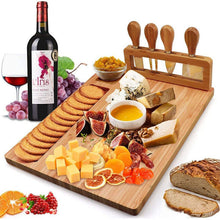 Charger l&#39;image dans la galerie, Cheese Board Western Tableware Knife And Fork Drawer Pizza Chopping Board Multifunctional