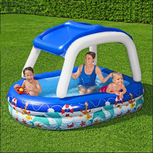 Load image into Gallery viewer, Boat Type Sunshade Pool Children&#39;s Paddling Pool Swimming Pool