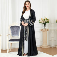 Cargar imagen en el visor de la galería, Women&#39;s Suit Two-piece Middle Eastern Long-sleeved Dress For Women Abbaya