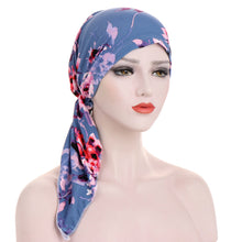 Charger l&#39;image dans la galerie, Curved Tail Turban Hat Flower