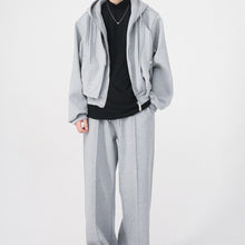 Load image into Gallery viewer, Samo zaen Simple Fake Two-piece Neutral Style Sports Suit For Men