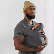 Cargar imagen en el visor de la galería, Dad &amp; Mothers Multifunctional Maternity and Preganancy Kangaroo Mummy  Long Sleeve