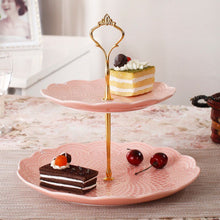 Cargar imagen en el visor de la galería, Creative Ceramic  Fruit Plate Home Living Room Dessert Snack Rack