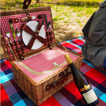 Cargar imagen en el visor de la galería, Storage Basket Rattan Wicker Picnic Basket Vegetable Basket