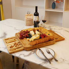 Charger l&#39;image dans la galerie, Fork Board Nordic Western Food Cutting Board Fruit Cheese Bread Pizza Board charicuterie board