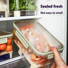 Cargar imagen en el visor de la galería, Portable Draining Vegetables Refrigerator Crisper Outdoor Picnic Basket Snacks Fruit Storage Box