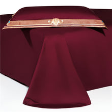 Charger l&#39;image dans la galerie, Cotton Pure Cotton Light Luxury Wine Red Bedding Cover