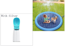 Load image into Gallery viewer, Non-Slip Splash Pad For Kids And Pet Dog Pool Summer Outdoor Water Toys Fun Backyard Fountain Play Mat