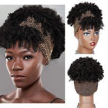 Load image into Gallery viewer, African Hair Bag Hair Band Turban Chemical Fiber Wig Headgear