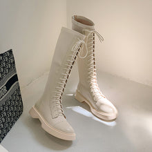 Laden Sie das Bild in den Galerie-Viewer, Fashion And Simple Women&#39;s Platform High Boots