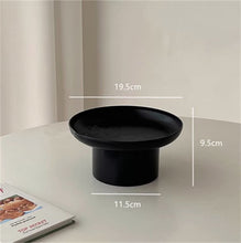 Charger l&#39;image dans la galerie, Round High Foot Fruit Plate Jewelry Storage Display Tray