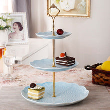 Cargar imagen en el visor de la galería, Creative Ceramic  Fruit Plate Home Living Room Dessert Snack Rack