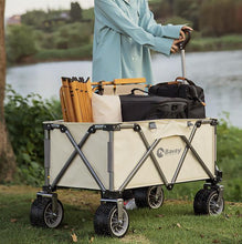 Cargar imagen en el visor de la galería, Outdoor Camping Trolley Fishing Pull Trailer Storage