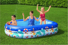 Load image into Gallery viewer, Boat Type Sunshade Pool Children&#39;s Paddling Pool Swimming Pool