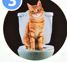 Laden Sie das Bild in den Galerie-Viewer, Pet Toilet Trainer catsCeaningTrainingToilet Supplies with Toilet Seat Lighting