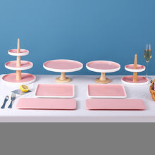 Cargar imagen en el visor de la galería, Cake Tray Dessert Table Decoration Display Stand Set