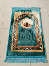 Cargar imagen en el visor de la galería, Printing and dyeing embossed Muslim Prayer Mat Rug