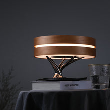 Cargar imagen en el visor de la galería, Round Intelligent Music Bluetooth Speaker Bed Lamp WiFi Circle Tree Of Led Light Wireless Charging For Living Room