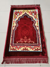 Load image into Gallery viewer, Printing and dyeing embossed Muslim Prayer Mat Rug