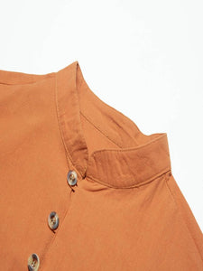 Men's Casual Solid Long Sleeve Shirt, Men's Clothes   (Hot Deals)