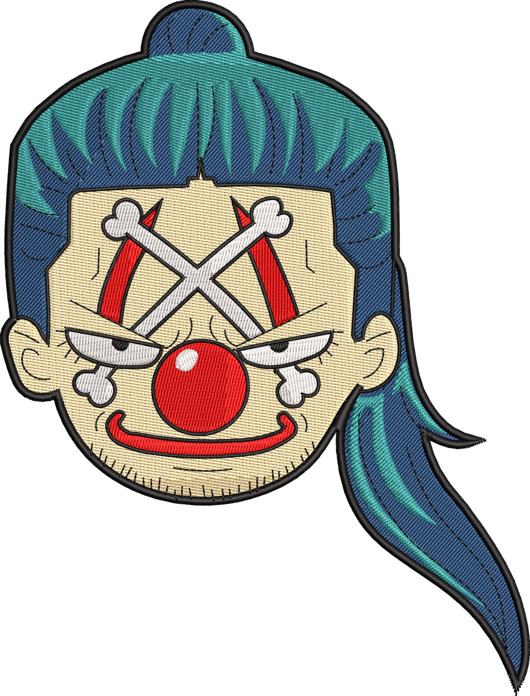Buggy the clown - Hira Stitches