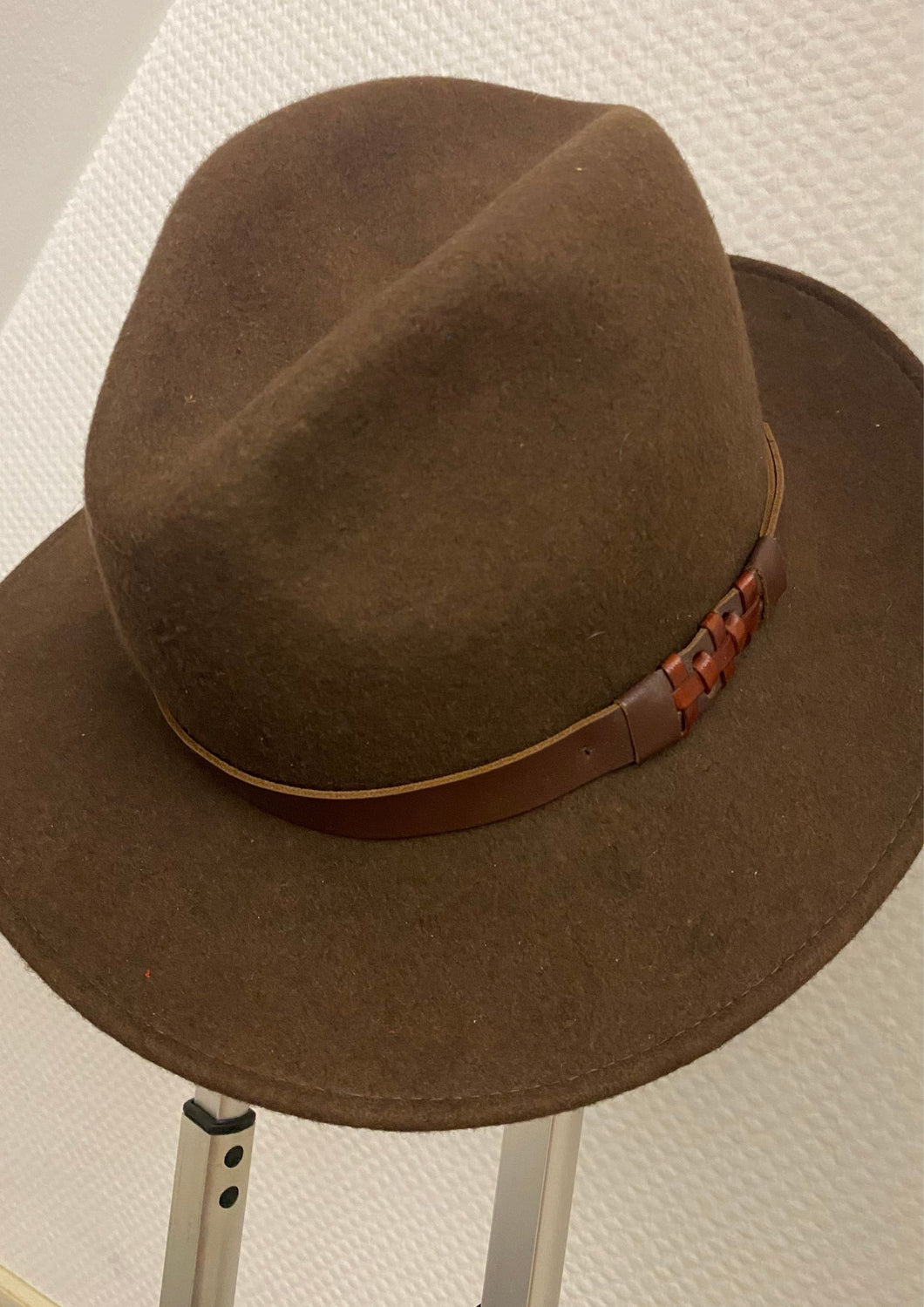 Fabioogo Hat Brown with Leather Belt