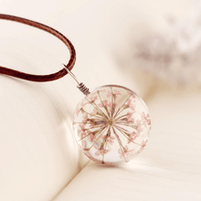 Cargar imagen en el visor de la galería, Necklaces For Men Time Gemstone Glass Ball Pendants F (Hot Deal)