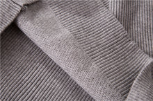 Laden Sie das Bild in den Galerie-Viewer, Autumn Winter Knitted Tracksuit Turtleneck Sweatshirts Casual Suit Women Clothing 2 Piece Set Knit Pant Sporting Suit - FUCHEETAH