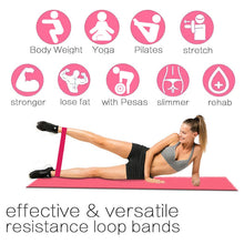 Load image into Gallery viewer, New Fitness Elastic Bands Exercise Gym Resistance Rubber Bands Pilates Sport Training Fitness Gum Crossfit Workout Equipment - FUCHEETAH