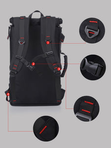 Men Backpacks bag oxford Business Travel backpack Bag Waterproof - FUCHEETAH